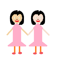 Women Holding Hands: Medium-Light Skin Tone, Light Skin Tone