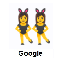 Women with Bunny Ears on Google Android
