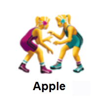 Women Wrestling on Apple iOS