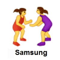 Women Wrestling on Samsung