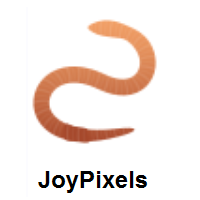 Worm on JoyPixels