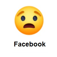Miserable: Worried Face on Facebook