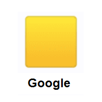 Yellow Square on Google Android