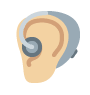 Ear With Hearing Aid: Medium-light Skin Tone Twitter