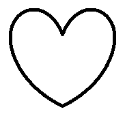 inima Emoji contur