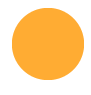Orange Circle Twitter