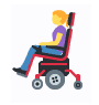 Woman in Motorized Wheelchair Twitter