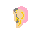 Ear With Hearing Aid: Medium-Light Skin Tone