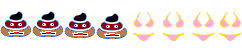 Four Times Pile of Poo and Four Times Bikini: Small