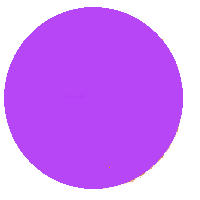 Purple Circle: Medium Colored