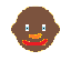 Man Bald: Dark Skin Tone