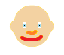 Man Bald: Medium-Light Skin Tone