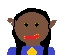 Man Elf: Dark Skin Tone