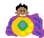 Man Superhero: Medium-Dark Skin Tone