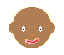 Woman Bald: Medium-Dark Skin Tone