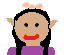Woman Elf: Medium Skin Tone
