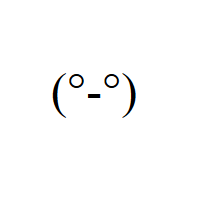 Confused Face with degree symbol eyes, hyphen-minus nose and round bracket Japanese Emoticon