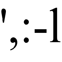 Disbelief Face with nose and L mouth Emoticon