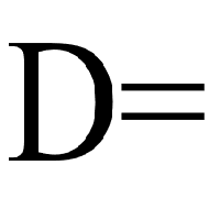 Disgust Face with only D and equals sign Emoticon