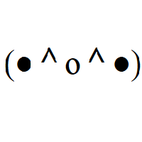 ○＾o＾○) Happy Face Emoticon