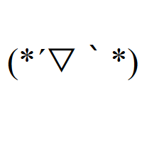 Infatuation Emotion with two asterisks, acute accent and grave accent eyes, white down-pointing triangle in round brackets Emoticon
