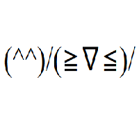 Joyful Face with two carets, two slashes, two inequality signs, two round brackets and nabla symbol Emoticon