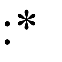 Kissing Face with only asterisk mouth Emoticon