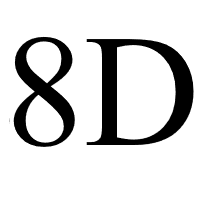 Laughing Face with 8 eyes and only D mouth Emoticon