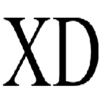 Laughing Face with X eyes and only D mouth Emoticon