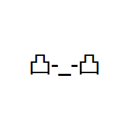 Middle Finger Emoticon with CJK UNIFIED IDEOGRAPH-51F8 left and right and face