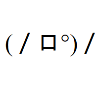 Questioning Face with slash hands Emoticon