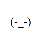 Shame Face with two hyphen-minus eyes and underscore mouth in round brackets Emoticon