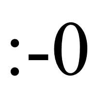 Surprised Face with nose and 0 mouth Emoticon