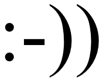 Very Happy Face Emoticon