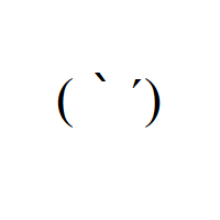 Worried Face with grave accent left eye and acute accent right eye in round brackets Emoticon