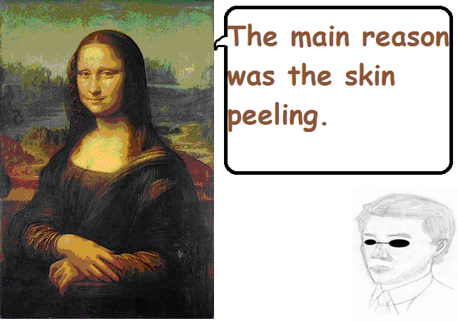 Mona Lisa answers why she doesn't have eyebrows
