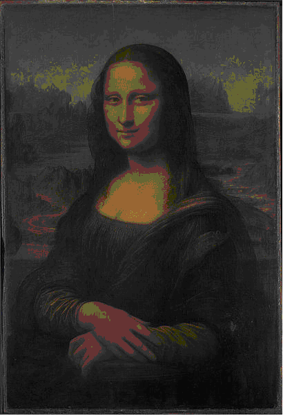 Mona Lisa by Leonardo da Vinci 1503, Louvre