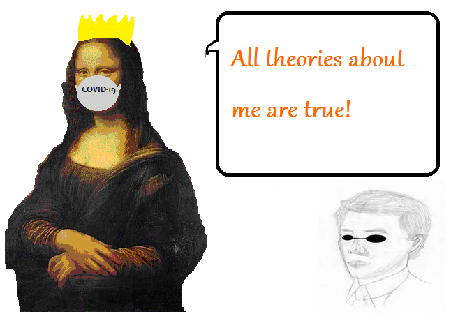 Mona Lisa says: all theories about me are true!