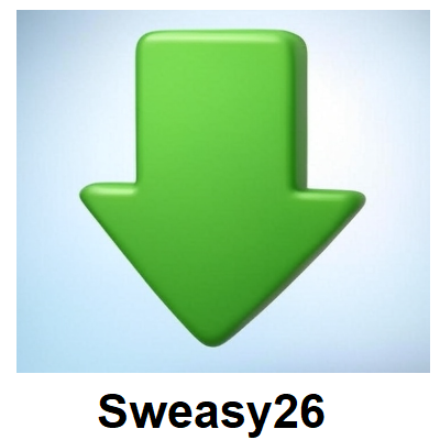 Arrow Down Emoji