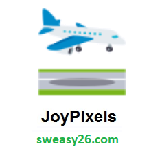 Airplane Arrival on JoyPixels 3.0