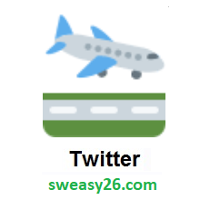 Airplane Arrival on Twitter Twemoji 2.0