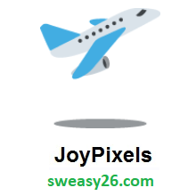 Airplane Departure on JoyPixels 2.0