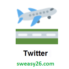 Airplane Departure on Twitter Twemoji 2.1