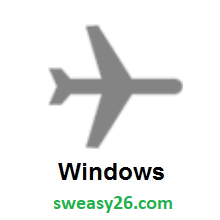 Airplane on Microsoft Windows 10