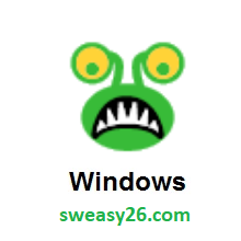 Alien Monster on Microsoft Windows 8.1