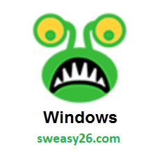 Alien Monster on Microsoft Windows 10
