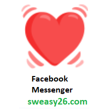 Beating Heart on Facebook Messenger 1.0