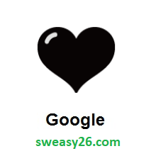Black Heart on Google Android 7.0