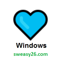 Blue Heart on Microsoft Windows 10 Anniversary Update