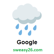 Cloud With Rain on Google Android 7.0